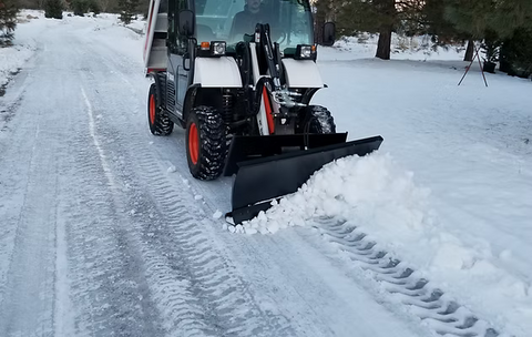 ANBO 4-Way Dozer Blades For Skid Steers and Tractors