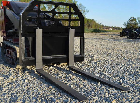 Loflin Fabrication Mini Skid Steer Fork Frame - Iron Elk