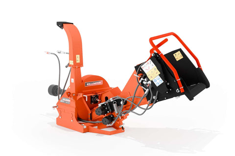 Wallenstein Equipment BX36R Tractor - Mounted Hydraulic Wood Chipper - Iron Elk