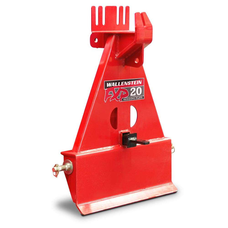 Wallenstein Equipment FXP20 – Compact Skidding Plate for Up to 40 hp Tractors - Iron Elk