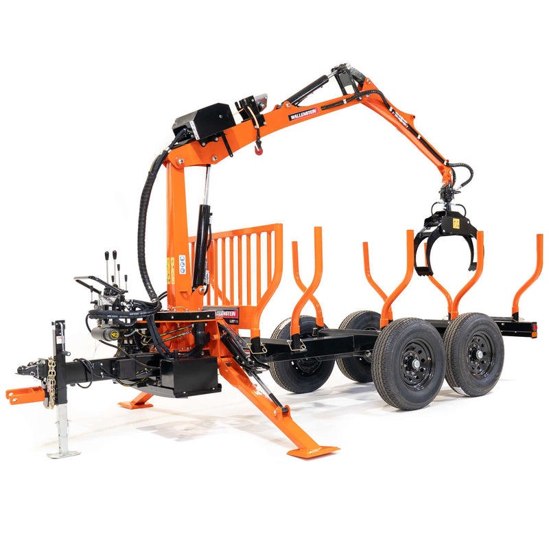 Wallenstein Equipment LXT115 Highway Log Loader Trailer - Iron Elk