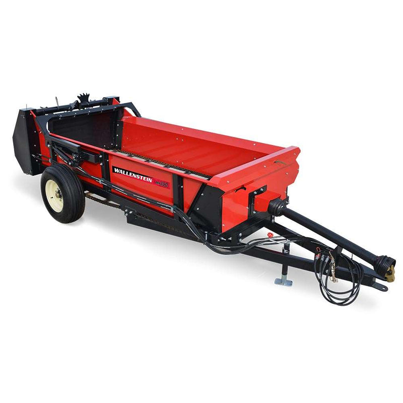 Wallenstein Equipment MX130P PTO - Driven Manure Spreader For Tractors - Iron Elk