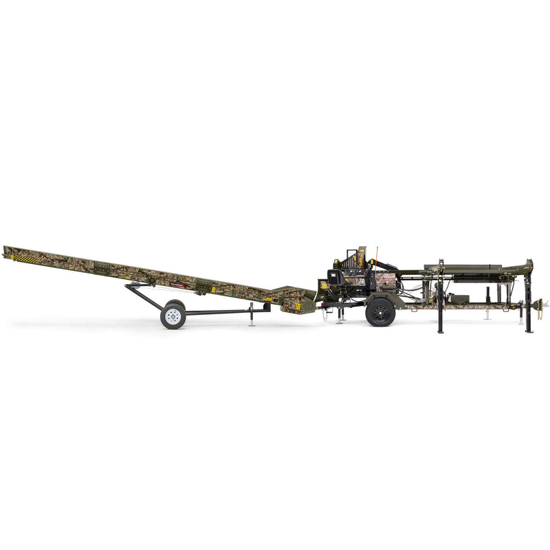 Wallenstein Equipment WP1624‑24 Live‑Deck Towable Firewood Processor - Iron Elk