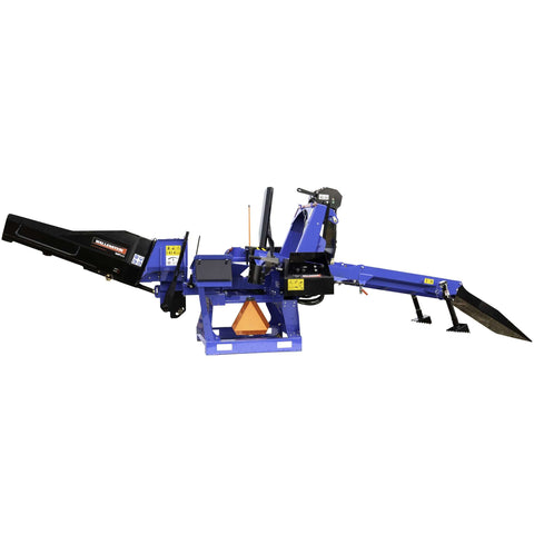 Wallenstein Equipment WP245 25‑Ton 3‑Point Hitch Firewood Processor - Iron Elk