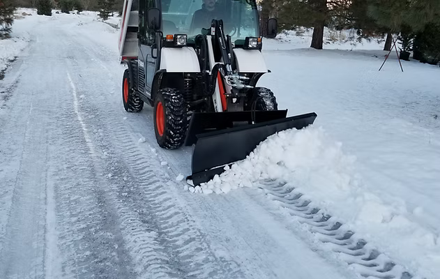 ANBO  4-Way Dozer Blades For Skid Steers and Tractors