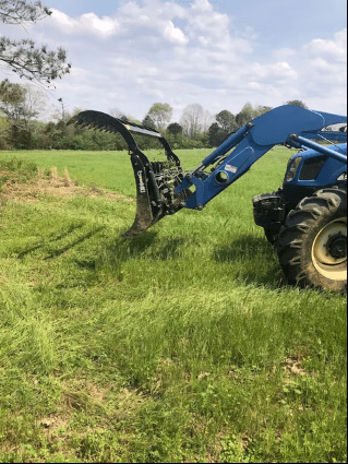 ANBO Grapple Rake 160 For Skid Steers and Tractors - Iron Elk