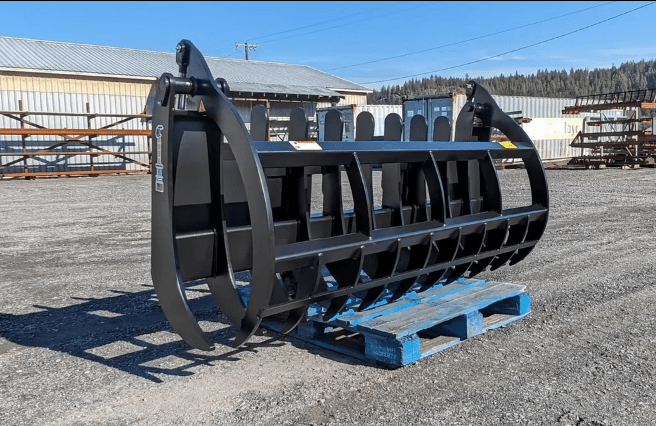 ANBO Grapple Rake 160 For Skid Steers and Tractors - Iron Elk