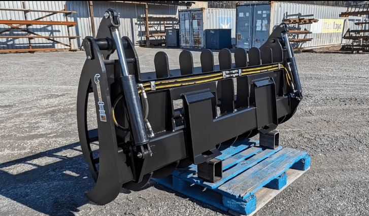 ANBO Grapple Rake 160 For Skid Steers and Tractors - Iron Elk
