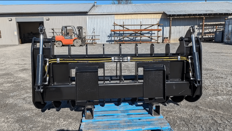 ANBO Grapple Rake 160 For Skid Steers and Tractors - Iron Elk