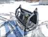 ANBO Grapple Rake 160 High Capacity For Skid Steers and Tractors - Iron Elk