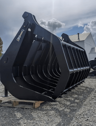 ANBO Grapple Rake 300 For Skid Steers and Tractors - Iron Elk