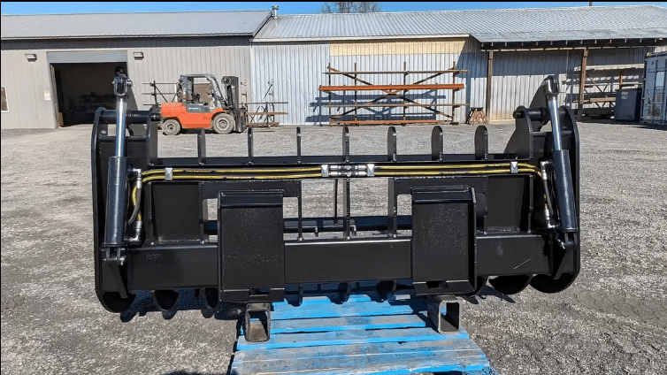 ANBO Grapple Rake 75 For Skid Steers and Tractors - Iron Elk