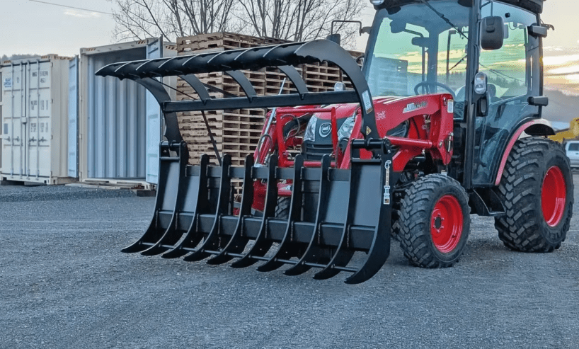 ANBO Grapple Rake 75 For Skid Steers and Tractors - Iron Elk