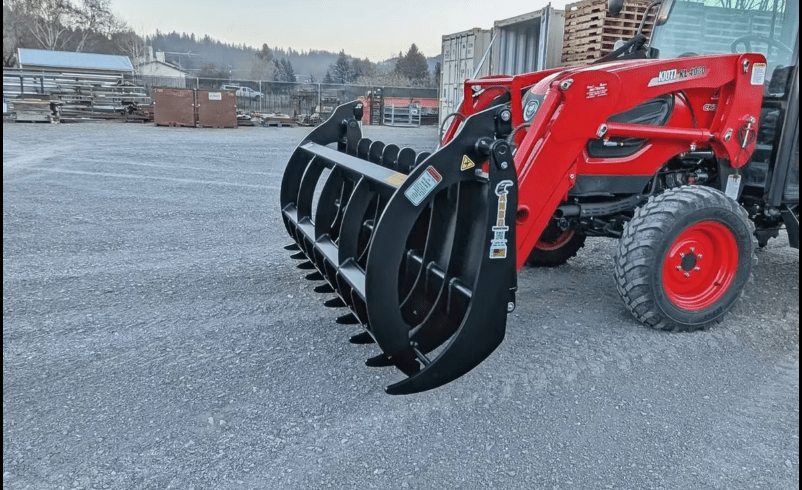ANBO Grapple Rake 75 For Skid Steers and Tractors - Iron Elk
