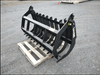 ANBO Grapple Rake 75 High Capacity For Skid Steers and Tractors - Iron Elk