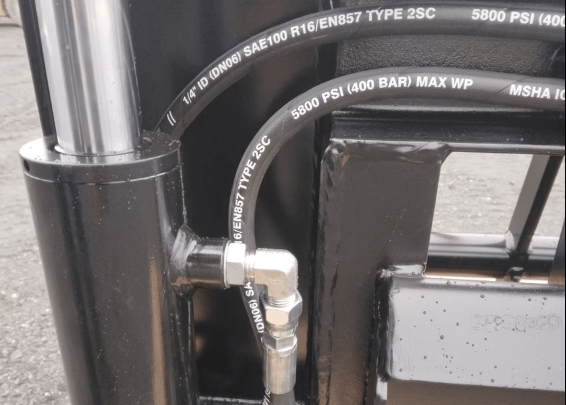 ANBO Grapple Rake Sub - Compact For Compact Tractor - Iron Elk