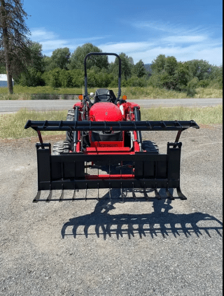 ANBO Grapple Rake Sub - Compact For Compact Tractor - Iron Elk