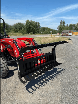 ANBO Grapple Rake Sub - Compact For Compact Tractor - Iron Elk