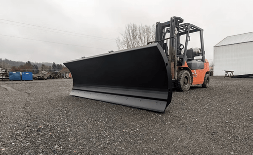 ANBO Snow Blade 150 For Skid Steers and Tractors - Iron Elk