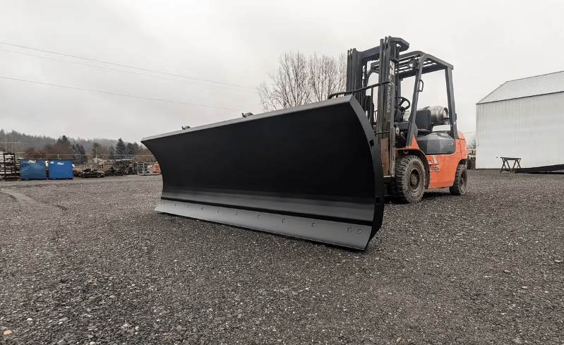 ANBO Snow Blade 150 For Skid Steers and Tractors - Iron Elk