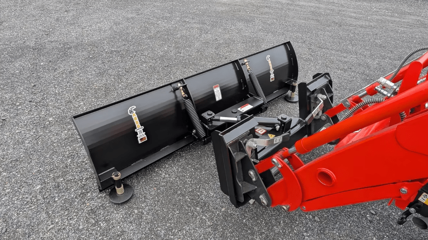 ANBO Snow Blade 60 For Skid Steers and Tractors - Iron Elk