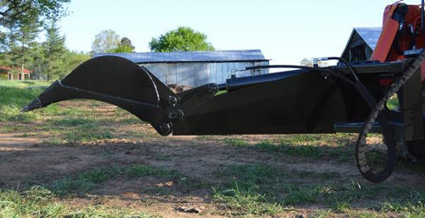 Loflin Fabrication Backhoe For Skid Steers & Tractors - Iron Elk