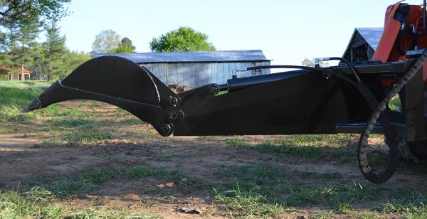 Loflin Fabrication Backhoe For Skid Steers & Tractors - Iron Elk