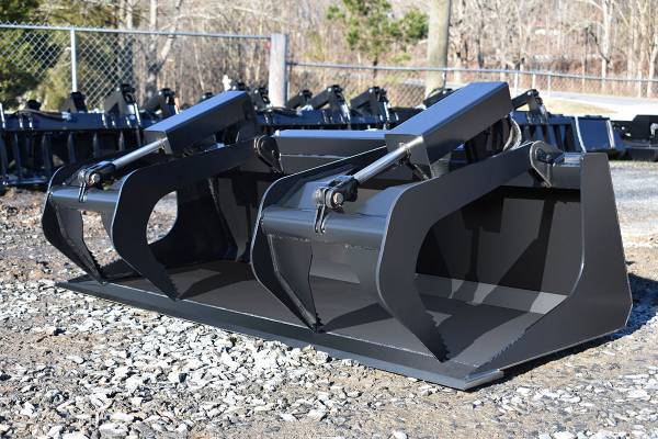 Loflin Fabrication Compact Tractor Grapple Bucket - Iron Elk