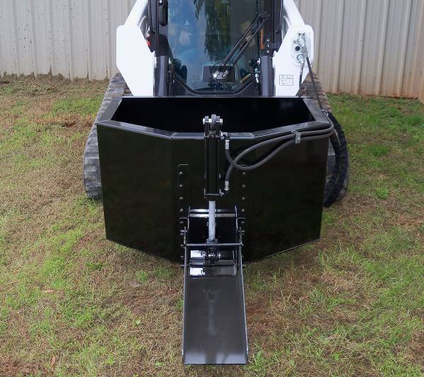 Loflin Fabrication Hydraulic Concrete Bucket For Skid Steers & Tractors - Iron Elk