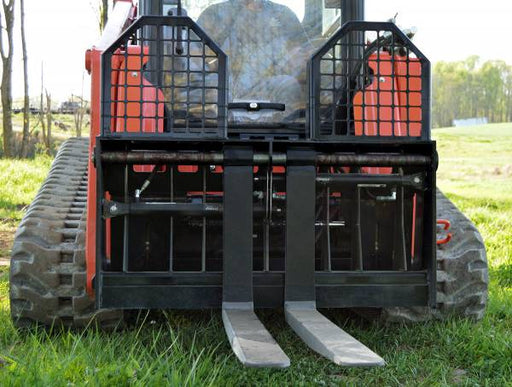 Loflin Fabrication Hydraulic Fork Frame For Skid Steers & Tractors - Iron Elk