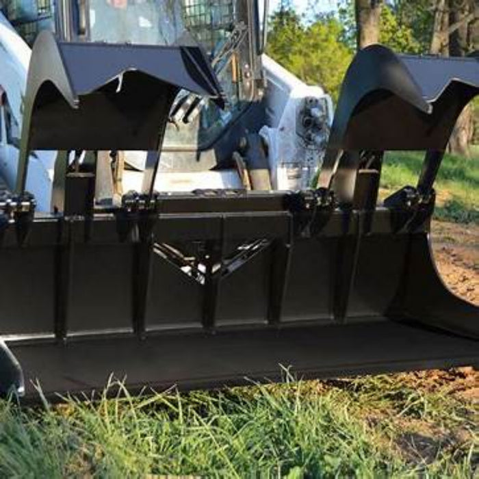 Loflin Fabrication Medium Duty Root Grapple For Skid Steers & Tractors - Iron Elk