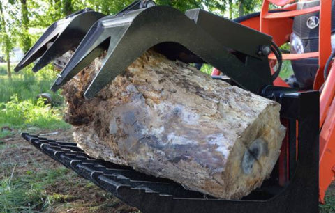 Loflin Fabrication Medium Duty Root Grapple For Skid Steers & Tractors - Iron Elk