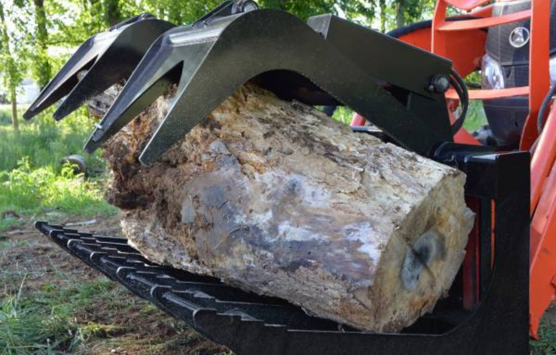 Loflin Fabrication Medium Duty Root Grapple For Skid Steers & Tractors - Iron Elk