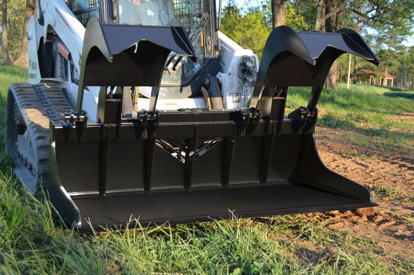 Loflin Fabrication Standard Duty Grapple Bucket For Skid Steers & Tractors - Iron Elk