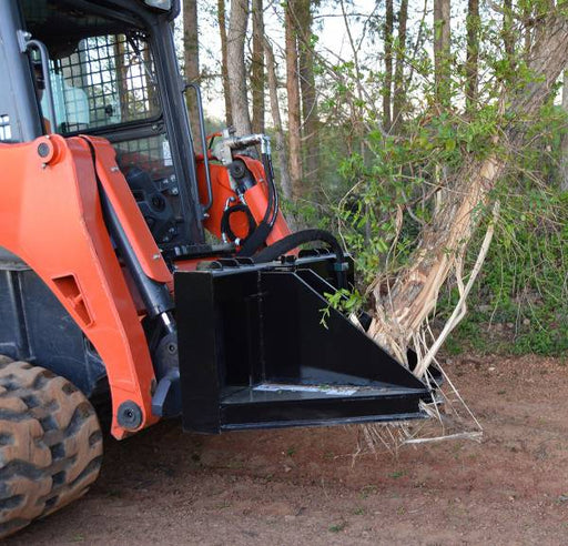 Loflin Fabrication Tree Puller For Skid Steers & Tractors - Iron Elk