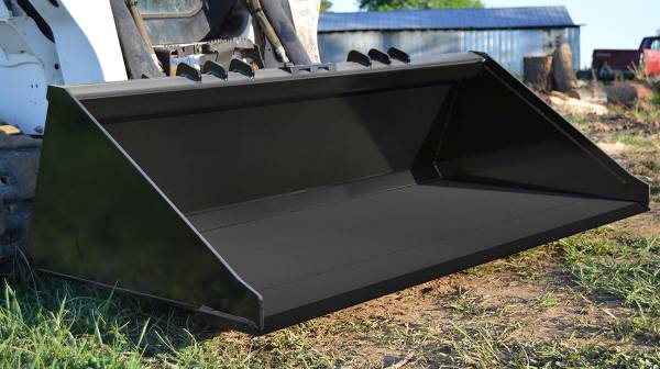 Loflin Fabrication XHD Low Profile Bucket For Skid Steers & Tractors - Iron Elk