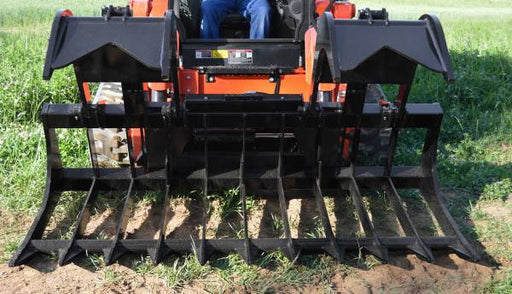 Loflin Fabrication XHD Root Grapple For Skid Steers & Tractors - Iron Elk