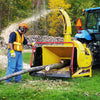 Wallenstein Equipment BX102RPI Tractor - Mounted Hydraulic Wood Chipper - Iron Elk