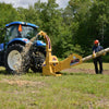 Wallenstein Equipment BX102S Tractor - Mounted Gravity - Feed Wood Chipper - Iron Elk
