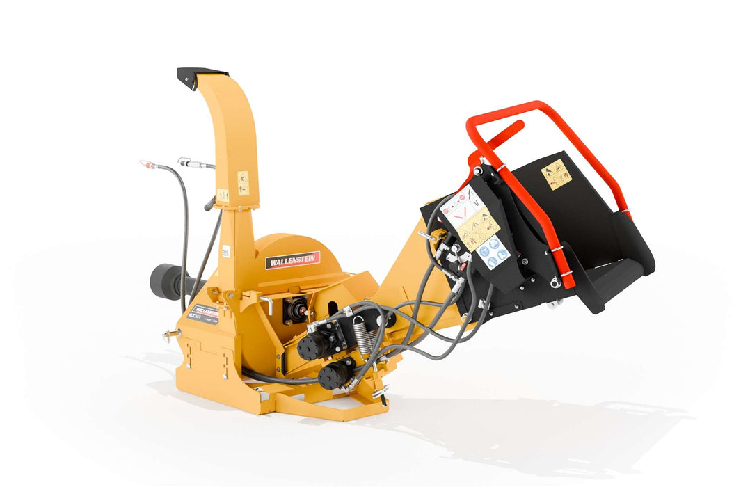 Wallenstein Equipment BX36R Tractor - Mounted Hydraulic Wood Chipper - Iron Elk