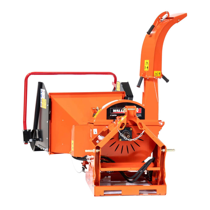 Wallenstein Equipment BX52R Tractor - Mounted Hydraulic Wood Chipper - Iron Elk