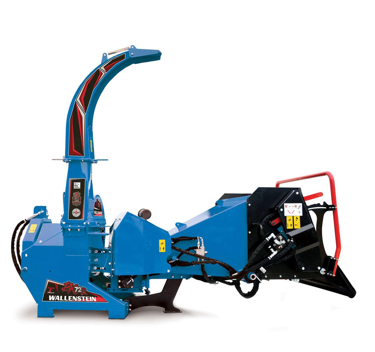 Wallenstein Equipment BX72R Tractor - Mounted Hydraulic Wood Chipper - Iron Elk