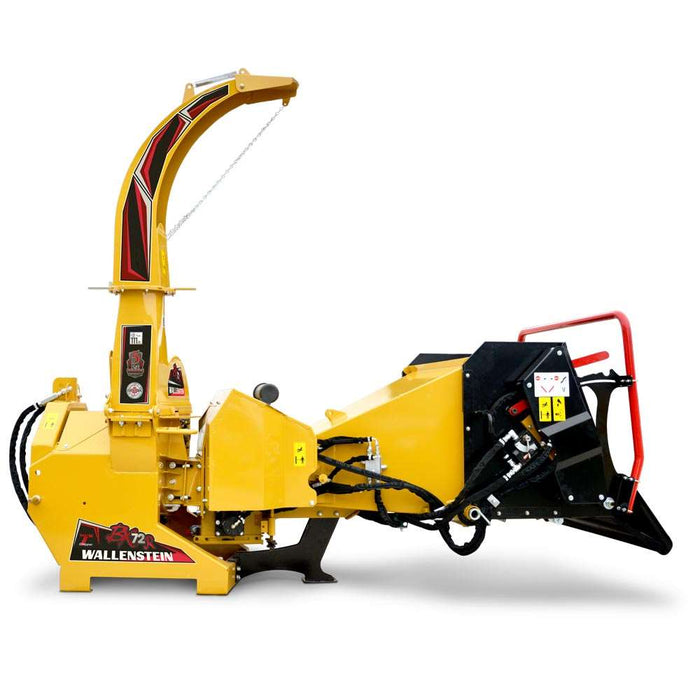 Wallenstein Equipment BX72RI Tractor - Mounted Hydraulic Wood Chipper - Iron Elk