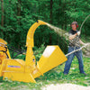 Wallenstein Equipment BXH42 Skid - Steer Hydraulic Wood Chipper - Iron Elk