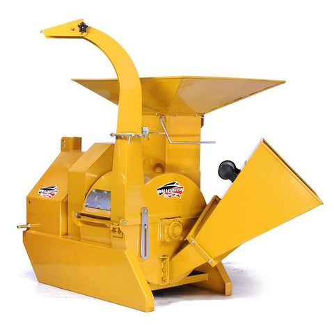 Wallenstein Equipment BXM42 Tractor - Mounted Gravity - Feed Chipper‑Shredder - Iron Elk