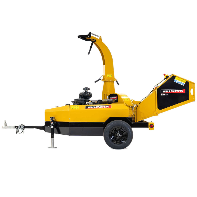 Wallenstein Equipment BXT72S Gravity‑Feed Towable Wood Chipper - Iron Elk