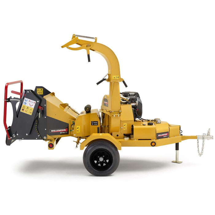 Wallenstein Equipment BXTR5224 Towable Hydraulic Wood Chipper - Iron Elk