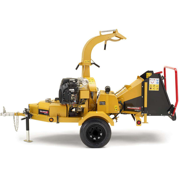 Wallenstein Equipment BXTR5224 Towable Hydraulic Wood Chipper - Iron Elk
