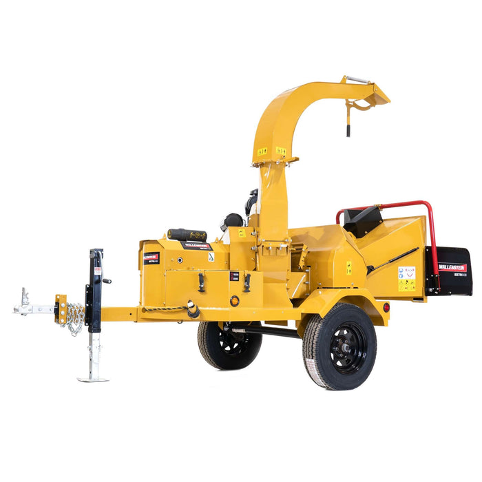Wallenstein Equipment BXTR6438 Towable Hydraulic Wood Chipper - Iron Elk
