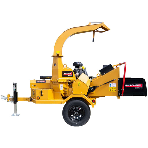 Wallenstein Equipment BXTR6438B Towable Hydraulic Wood Chipper - Iron Elk